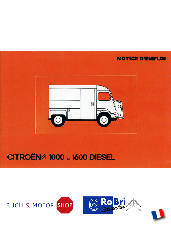 CitroÃ«n H Notice d'emploi 1981 Diesel